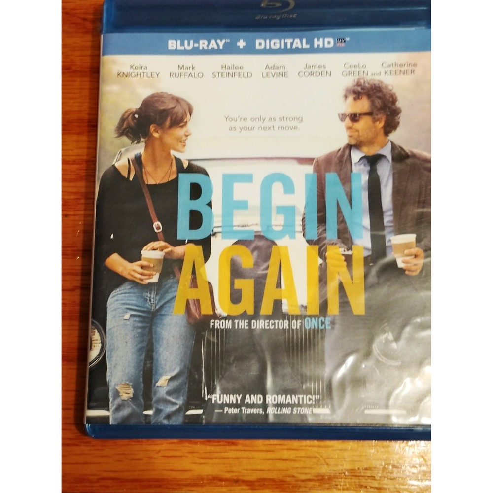 Begin Again Blu-ray Keira Knightley Mark Ruffalo Comedy John Carney BD61777